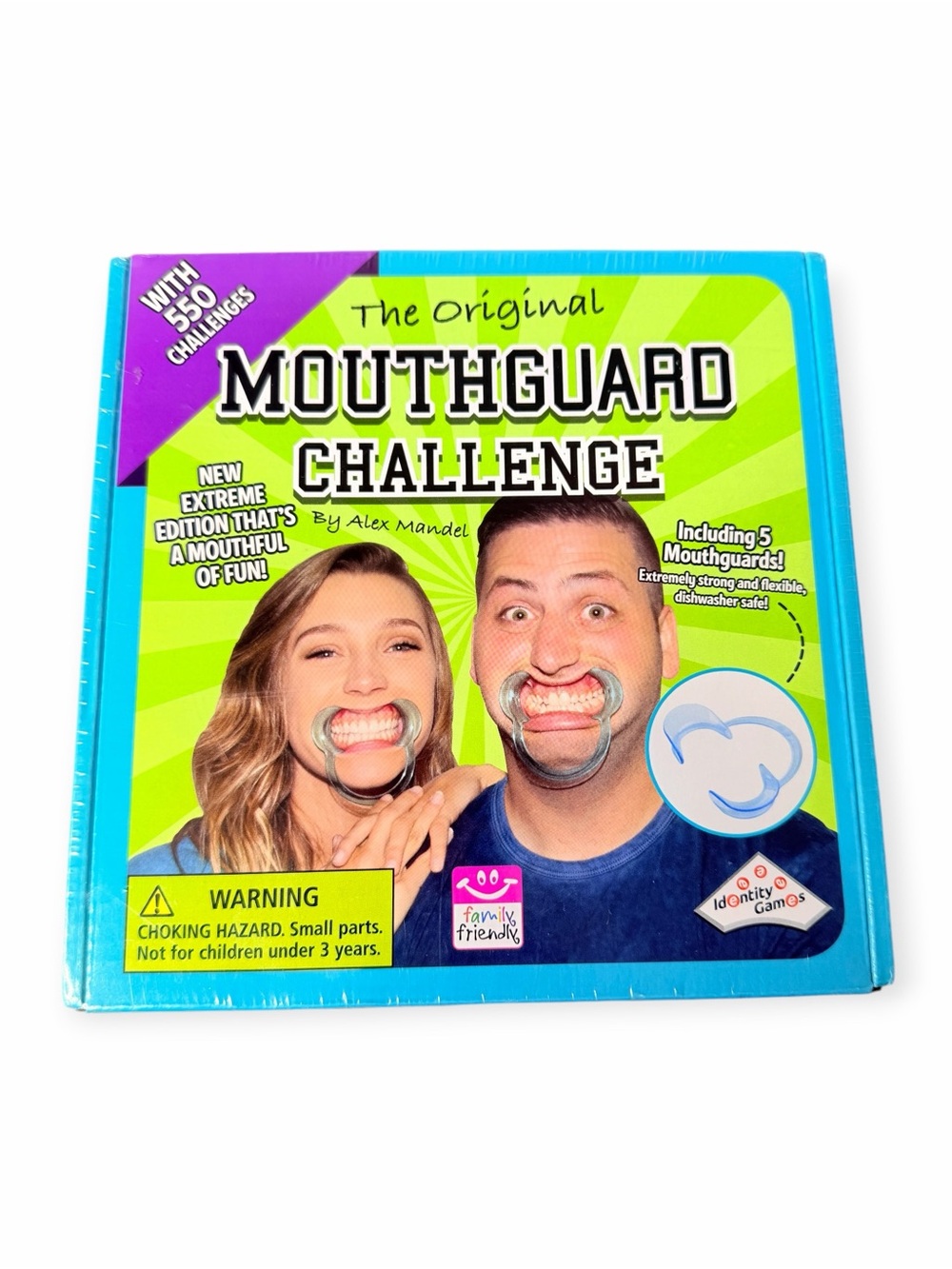 Identity Games Mouthguard Challenge Extreme Edition 550 Challenges NEW Sealed